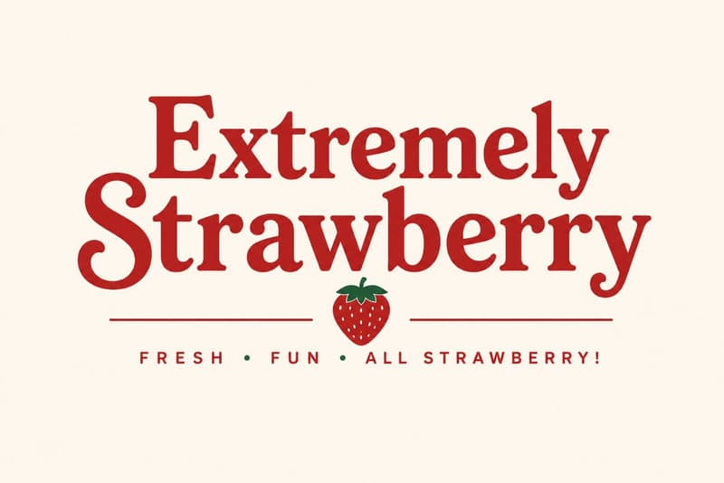 Extremely Strawberry