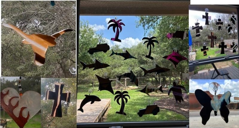 Sun catcher ornament