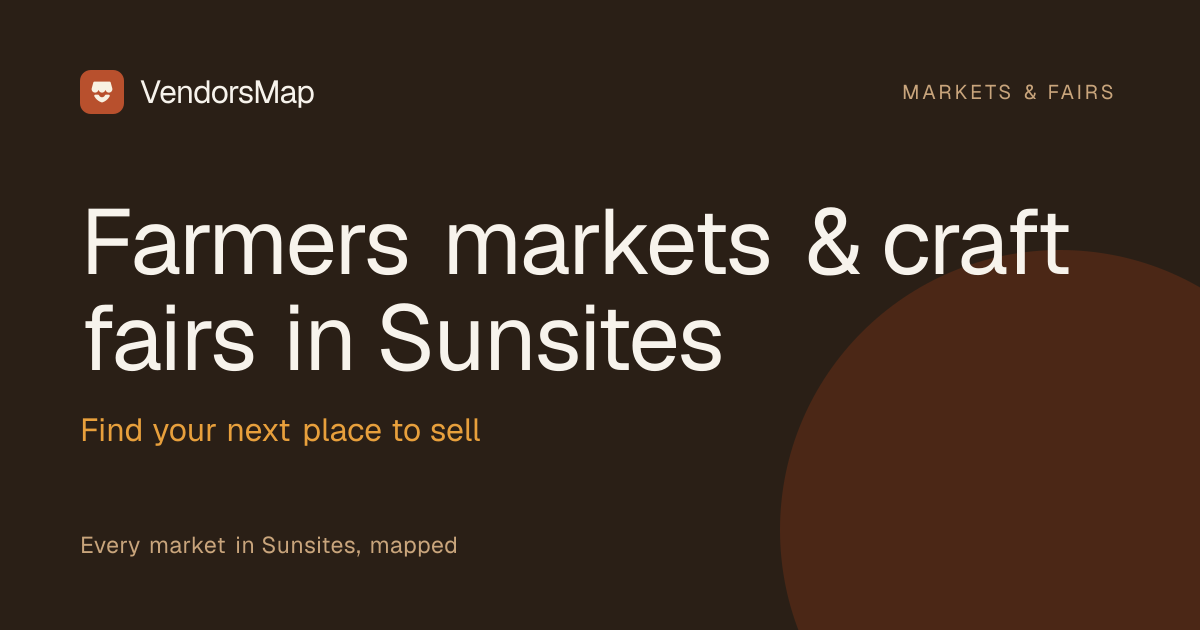 Vendor Events in Sunsites, AZ | VendorsMap