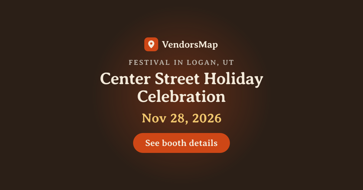 Center Street Holiday Celebration 2026 | Vendor Applications