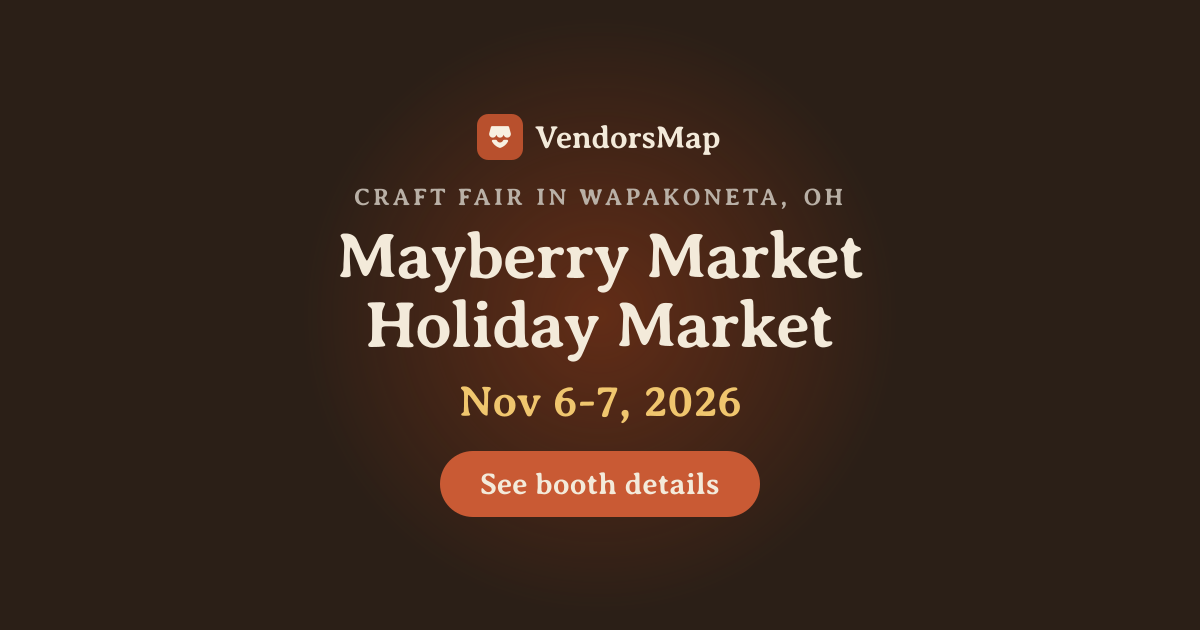 Mayberry Market Holiday Market 2026 | Vendor Applications