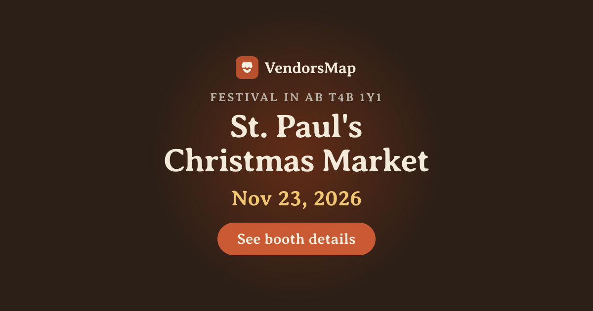 St. Paul's Christmas Market 2026 | Vendor Applications